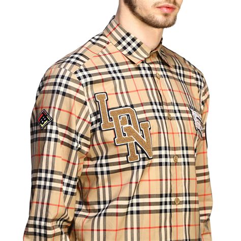 burberry muster hemd|Burberry store online.